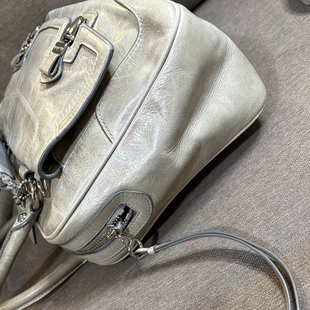Coach  Poppy Pushlock Pocket Satchel - Picture 9 of 16